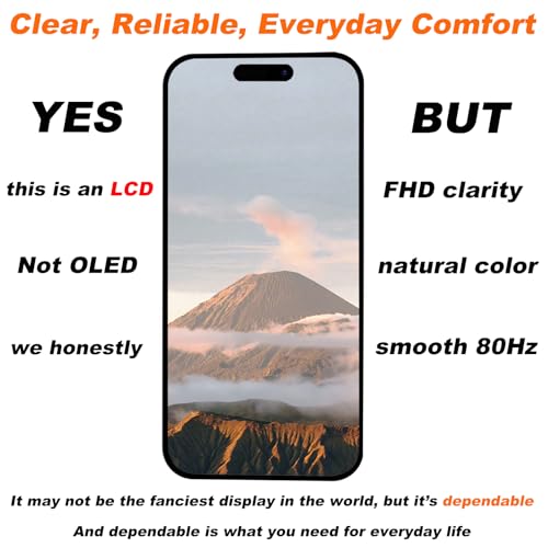 Écran pour iPhone 16 Pro Max LCD 3D Touch à petite encoche et numériseur - 4