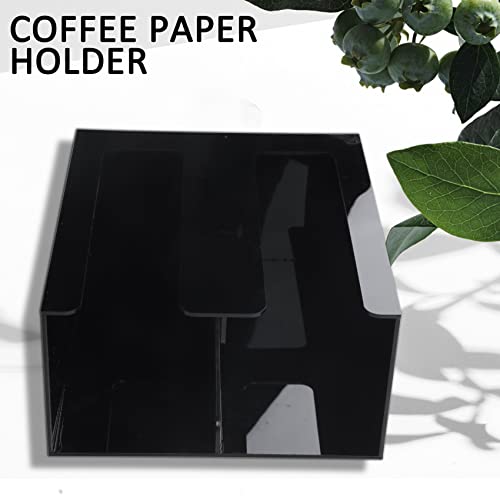 Rangement tasses café 2 compartiments pour organiser les cafétérias