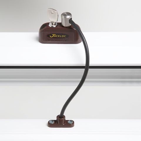 Jackloc - Window And Door Restrictor Brown