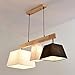 Produktbild Modern Deckenlampe Holz Pendelleuchte Esstisch Deckenleuchte Wohnzimmer Lampe E27 Decke Kronleuchter Balkon Schlafzimmer (Farbe : 3)