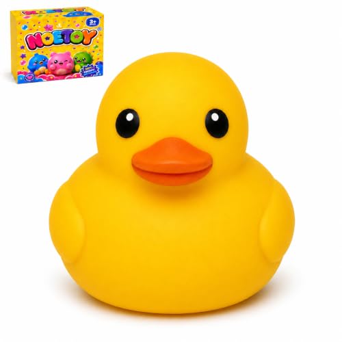 Jumbo Duck Squishy Squeeze Toys Stress Relief Fidget Toy for Teens & Adults,Giant Sensory Stress Balls for Anxiety Relief,Cool Office Desk Decor Party Favors Birthday Gifts (Yellow) by XXMANX - Used condition - Image 8