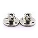 Magic&shell 2-Pack 5mm Flange Shaft Coupling High Hardness Metal Axis Bearing Fittings DIY Model Accessory Rigid Flange Guide Shaft Coupler Motor Connector