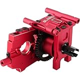 GLOBACT Steel 50T Center Diff Set Differential with Sliding Motor Mount and Center Diff Mount for 1/7 ARRMA 6S Felony FIRETEAM Infraction Mojave 1/8 6S Typhon KRATON Outcast TLR Tuned