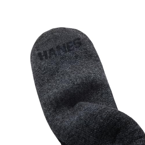 Image of Hanes Men's Socks, X-temp Cushioned Low Cut Socks, 12 & 14 Pair Packs