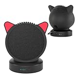 Liboer Ech-o Po-p Battery Base Portable Battery Base for Ech-o Po-p Speaker, Ech-o Po-p Battery Base with Protective Case Not Including pop Speaker (Black)