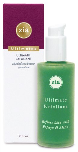 Zia Natural Skincare Ultimate Exfoliant, Alphahydroxy Papaya Concentrate - 2 fl oz