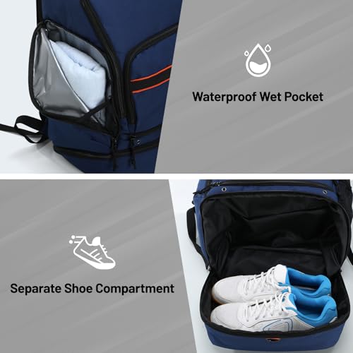 Mochila de baloncesto ideal para tus entrenamientos y partidos con compartimento separado 5
