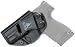CYA Supply Co. IWB Holster Fits: Smith & Wesson M&P Shield 9MM/.40 S&W - Veteran Owned Company - Made in USA - Inside Waistband Concealed Carry left hand Holster