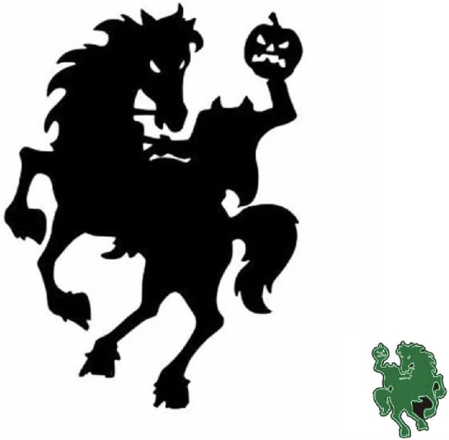 Halloween Headless Horsemen Metal Cutting Dies Decoration Scrapbook Card Craft