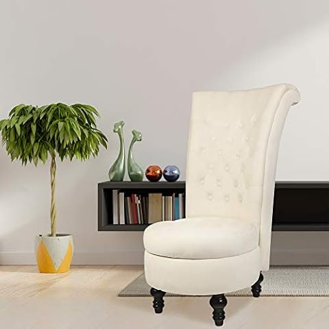 MU Dutch Velvet High Back Chair Cover