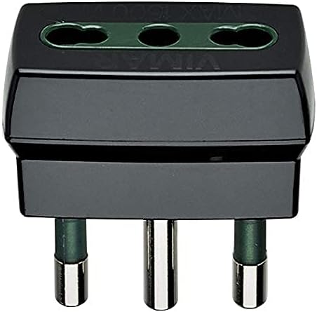 Vimar RI.00321N Adattatore multiplo SICURY 250 V~, spina grande 2P+T 16