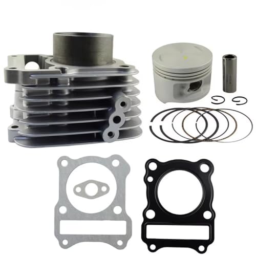 Moteur cylindre piston 57mm kit compatible avec GZ125 pour réparation de haut moteur