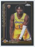 Basketball Trading Card 2025-26 Topps Chrome #286 Adou Thiero NM Near Mint RC Rookie Lakers