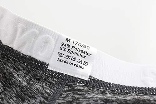 KAMUON Calça masculina de cintura baixa com cintura baixa e calça legging térmica, Black #2, Large