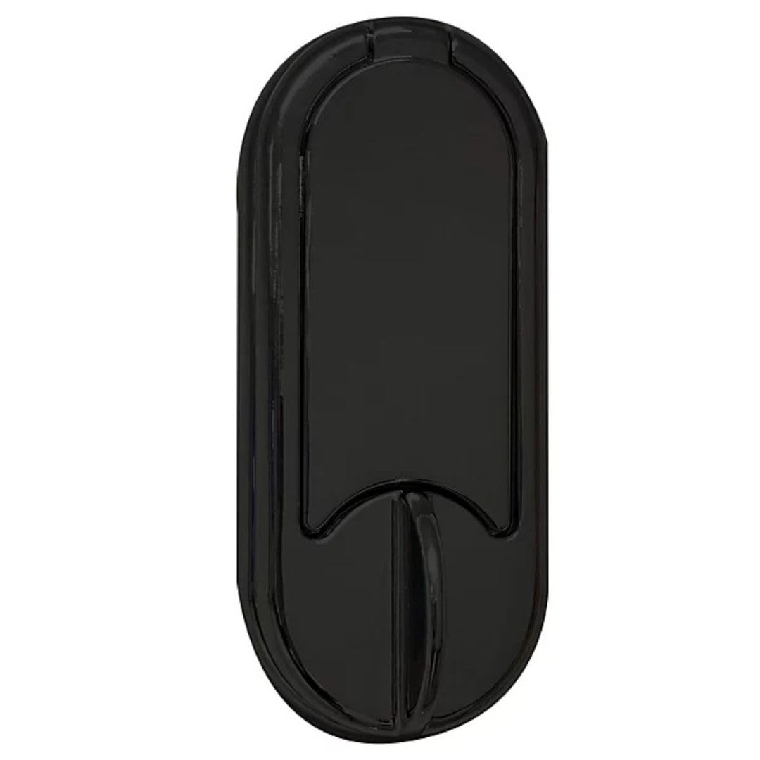 UAP Stadium Modern Door Knocker with Magnetic Closure for Front Door, Black