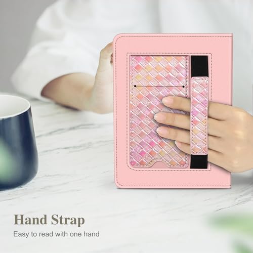 Image of Fintie Case for 7 inch /6.8 inch Kindle Paperwhite(12th /11th Generation-2024 /2021) and Kindle Colorsoft Signature Edition -Slim Foldable Stand Cover Auto Wake /Sleep for Paperwhite 2024, Iridescale