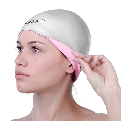  Lahtak Bonnet de Bain Reversible 3D - Bonnet d...