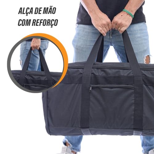 Capa Case Bag Compatível com Som Partybox 320 Lançamento Sem Espuma Proteção Anti Respingos e Poeira