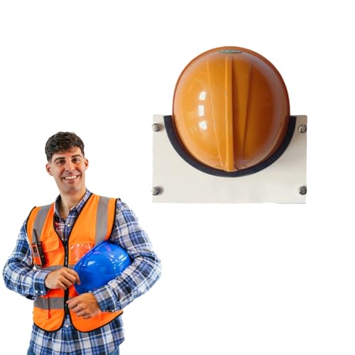 Support mural pour casque de chantier idéal pour organiser l'atelier