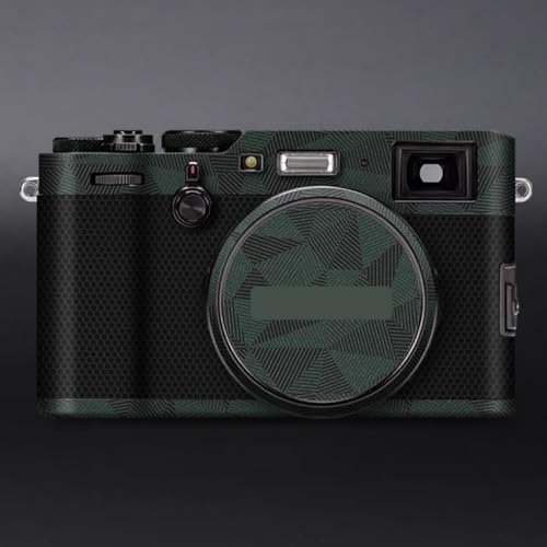 Protection Fujifilm X100F vinyle anti-rayures et habillage triangle vert