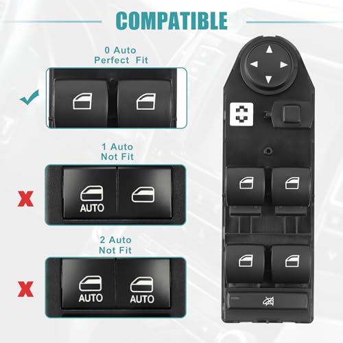 Interrupteur de vitre pour corriger un blocage de commande sur BMW X3 - 4