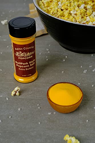 Amish Country Popcorn R:RSS:R 6 OZ_A1(A) Ballpark Buttersalt Popcorn Salt thumb #1