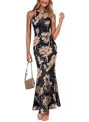 Black With Orange Floral Print