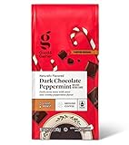 Dark Chocolate Peppermint Light Roast Coffee Ground Coffee 12oz Good & Gather
