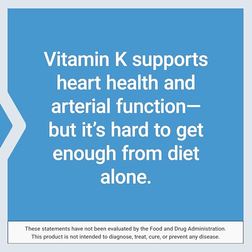 life extension super k vitamin k1 vitamin k2 mk-7 vitamin k2 mk-4 heart health arterial health calcium balance 3-month supply gluten-free 1 daily non-gmo 90 softgels