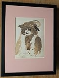  Picasso stampa incorniciata, 30,5 x 40,6 cm cornice, Rare Picasso stampa, Suzanne Bloch