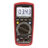 Triplett MM520 True RMS 6000 Count High Performance Digital Multimeter with LPF - AC/DC Voltage, AC/DC Current, Resistance, Temperature, Continuity