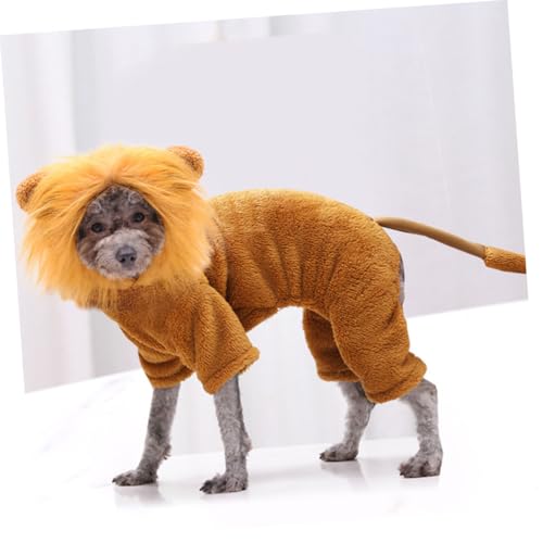 Disfraz León para Perros y Gatos Talla M miniatura 6