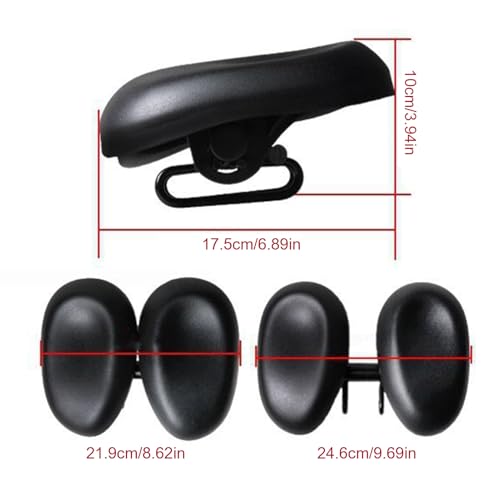 Équipement de vélo coussin de siège absorbant les chocs et réglable