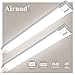 2 Pièces Neon Led Barre 120cm Reglette Led Tube 36W 3600LM Luminaire Plafonnier Etanche IP66 Éclairage Plafond Lampe Blanc Naturel 4000K Lumiere pour Garage Cuisine Bureau Atelier Intérieur Extérieur