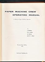 Paper Machine Crew Operating Manual 1114135879 Book Cover
