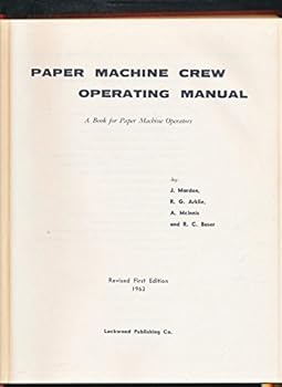 Hardcover Paper Machine Crew Operating Manual Book