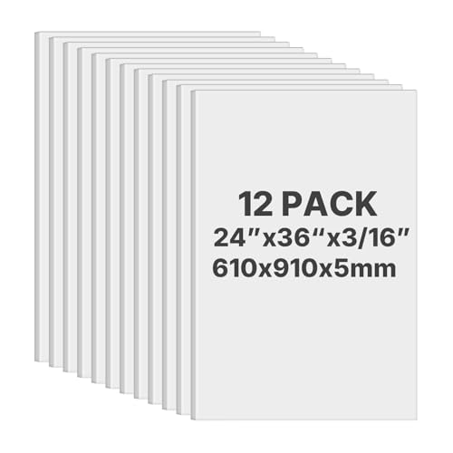 VEVOR Foam Board 12 Pack 24x36 Inch