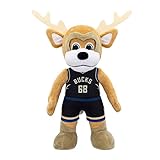Bleacher Creatures Milwaukee Bucks Bango 10" NBA Mascot Plush Figure - A Mascot for Play Or Display