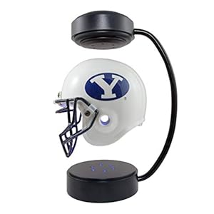BYU Cougars NCAA Hover Helmet – Collectible Levitating Football Helmet with Electromagnetic Stand