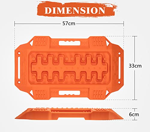 Traction Boards, Car Snow Chains, Self-Rescue Anti-Skiing Car Rescue And Escape Equipment, Prevent Tires From Spinning On Snow, Ice #TOP3