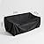 HREFEU Patio Furniture Set Cover Outdoor Sectional Sofa Set Covers Outdoor Table and Chair Set Covers Water Resistant Large( 74" L x 47" W x 28" H (Black))