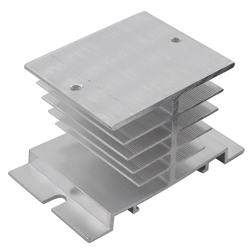 SSR-40DA Solid State Relais Binghe SSR-40DA Halbleiterrelais, SSR Relais, SSR 40DA Einphasen-Halbleiterrelais Eingang 3-32V DC Ausgang 24-380V AC Für Temperaturkontrolle