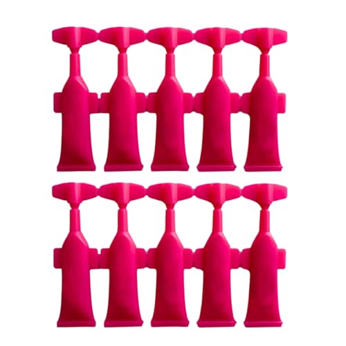 EIROVYA 10 PCS Serum Contorno Ojos,Contorno de Ojos Hidratante, Elimina Ojeras y Bolsas, Reafirma la Piel, Hidrata Antiarrugas, Mini Tubo Resellable.