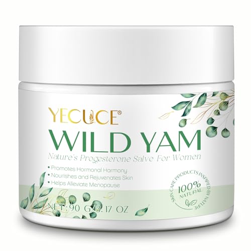 Wild Yam Cream Wild Yam Cream for Hormone Balance Women Perimenopause & Menopause Support for All Skin Types