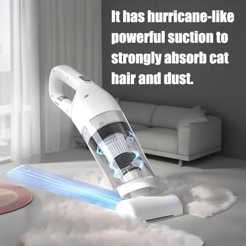 Car Handheld Vacuum Cordless Cleaner, 12000Pa Strong Suction Rechargeable Portable Vacuum with Multi-Attachments/Washable Filter for Pet Hair, Home, Office Cleaning by Generic - Image 6