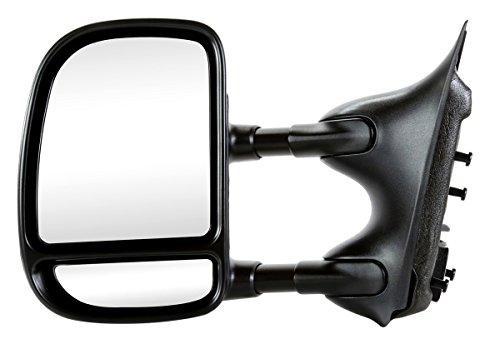 image for AutoShack KAPFO1320226 Driver Towing Mirror Manual Black Textured Non-