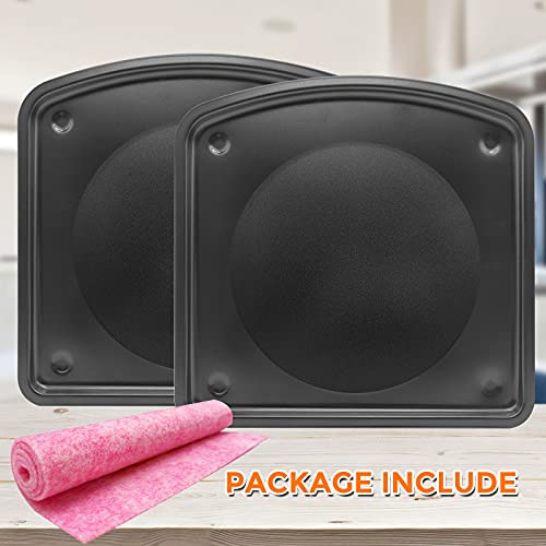 Image of Air Fryer Drip Tray for Chefman, 2 PCS Upgraded Nonstick Drip Pan, Oil Drip Tray, Oven Drip Pan, Air Fryer Replacement Parts for Chefman Ultrean Aria Emeril Lagasse Air Fryer, Dishwasher Safe