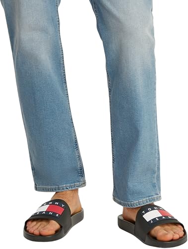 Tongs Tommy Jeans casual open pool slide - vue 8