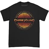 Chris Young - Circle Lines T-Shirt - Small Black