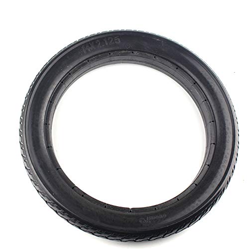 Ruota Monopattino Elettrico Pneumatico Elettrico in Gomma Solida 14 * 2.125 Pneumatico Solido 14x2.125 Electrombile Senza gonfiaggio Gomme Monopattino Elettrico